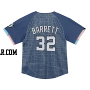 Aaron Barrett Men's Washington Nationals Blue Limited Infant 2025 City Connect Jersey