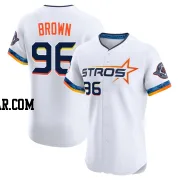 Aaron Brown Men's Houston Astros White Elite 2025 City Connect Jersey