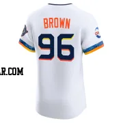 Aaron Brown Men's Houston Astros White Elite 2025 City Connect Jersey