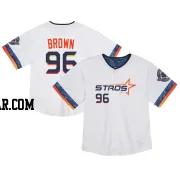 Aaron Brown Toddler Houston Astros White Limited 2025 City Connect Jersey