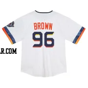 Aaron Brown Toddler Houston Astros White Limited 2025 City Connect Jersey