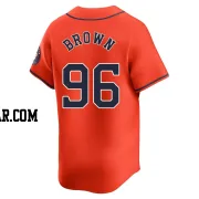Aaron Brown Youth Houston Astros Orange Limited Alternate Jersey