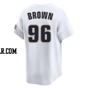 Aaron Brown Youth Houston Astros White Limited Throwback Cooperstown Collection Jersey
