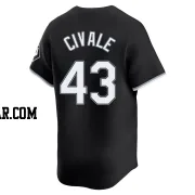 Aaron Civale Men's Chicago White Sox Black Limited Alternate Jersey