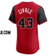 Aaron Civale Men's Chicago White Sox Red/Black Elite 2025 City Connect Jersey