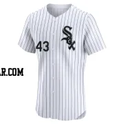 Aaron Civale Men's Chicago White Sox White Elite Home Jersey