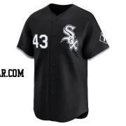 Aaron Civale Youth Chicago White Sox Black Limited Alternate Jersey