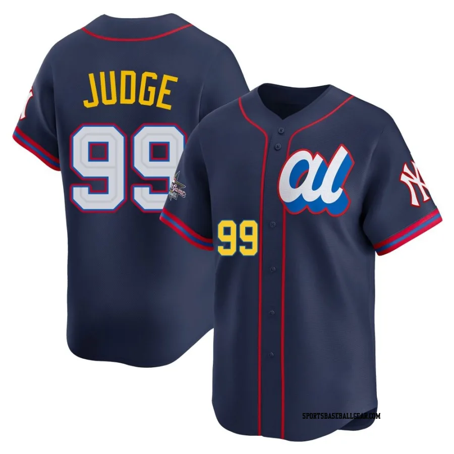 Aaron Judge Men's New York Yankees Navy Limited American League 2025 All-Star Edition Jersey