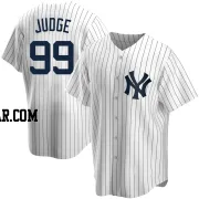 Aaron Judge Men's New York Yankees White Replica Home Jersey
