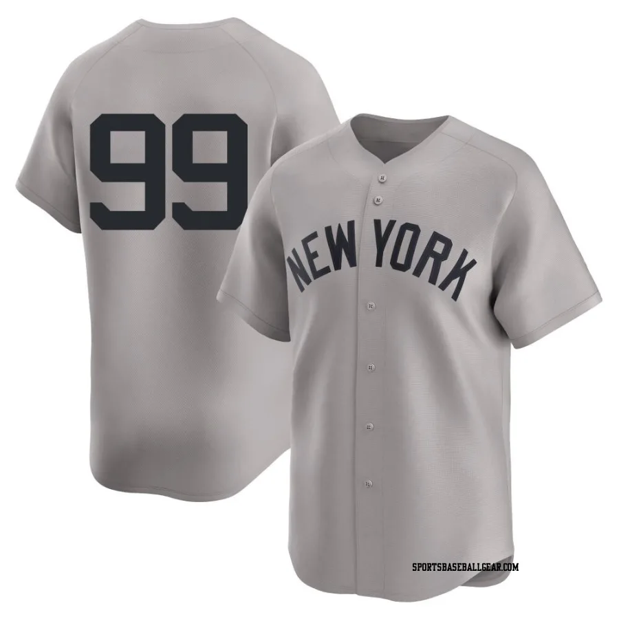 Aaron Judge Youth New York Yankees Gray Limited Away 2nd Jersey