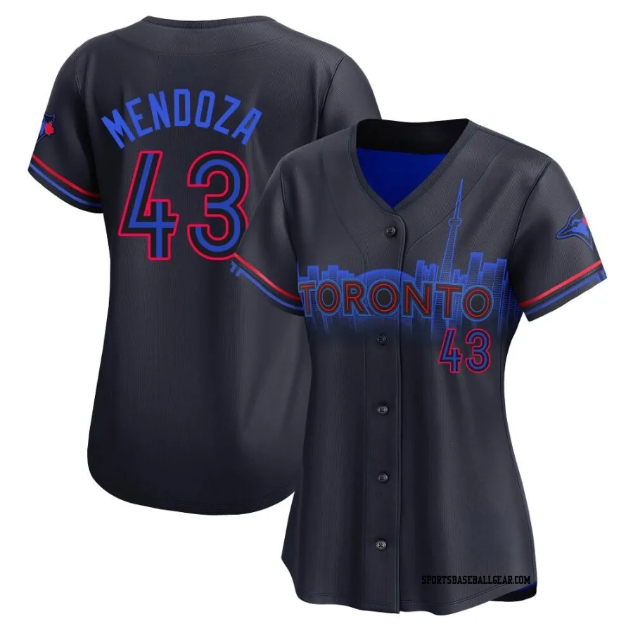 Abdiel Mendoza Women's Toronto Blue Jays Black Limited 2024 City Connect Jersey