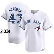 Abdiel Mendoza Youth Toronto Blue Jays White Limited Home Jersey