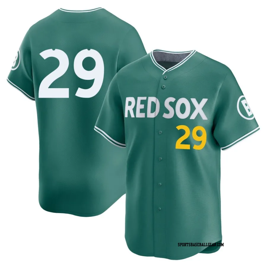 Abraham Toro Men's Boston Red Sox Green Limited 2025 City Connect Jersey