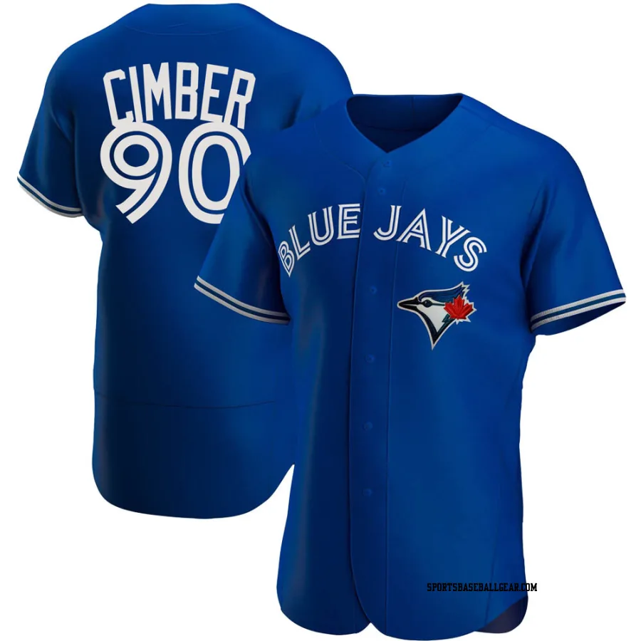 Adam Cimber Men's Toronto Blue Jays Royal Authentic Alternate Jersey