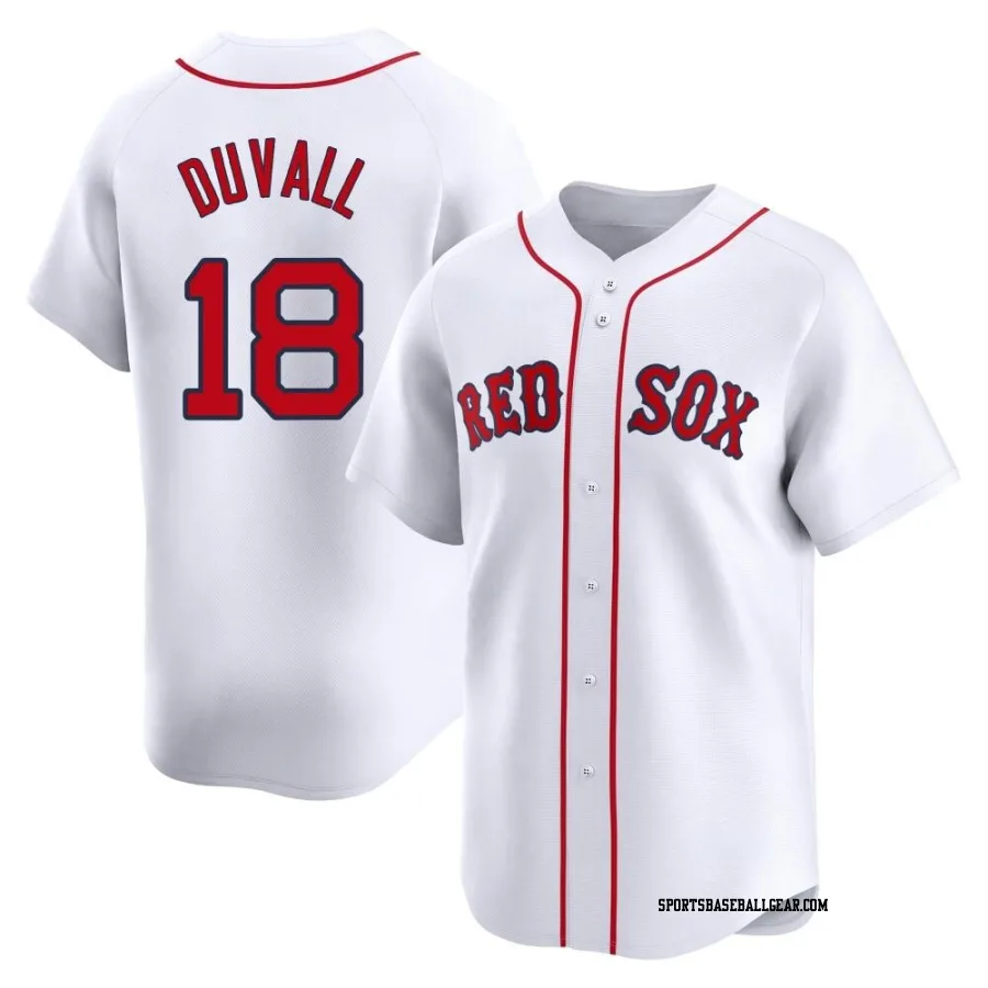 Adam Duvall Youth Boston Red Sox White Limited Home Jersey