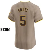 Adam Engel Men's San Diego Padres Brown Elite Alternate Jersey