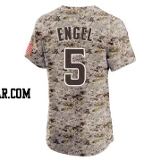 Adam Engel Men's San Diego Padres Camo Elite Alternate Vapor Premier Jersey