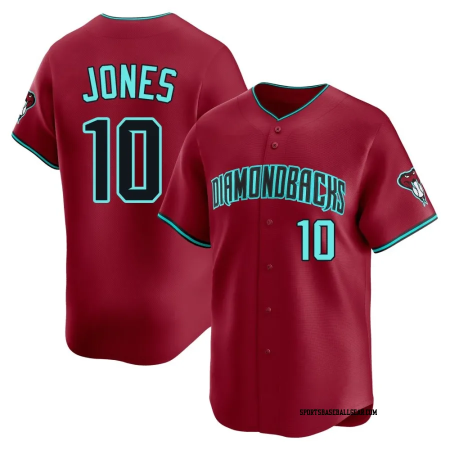 Adam Jones Men's Arizona Diamondbacks Red Limited Alternate Jersey