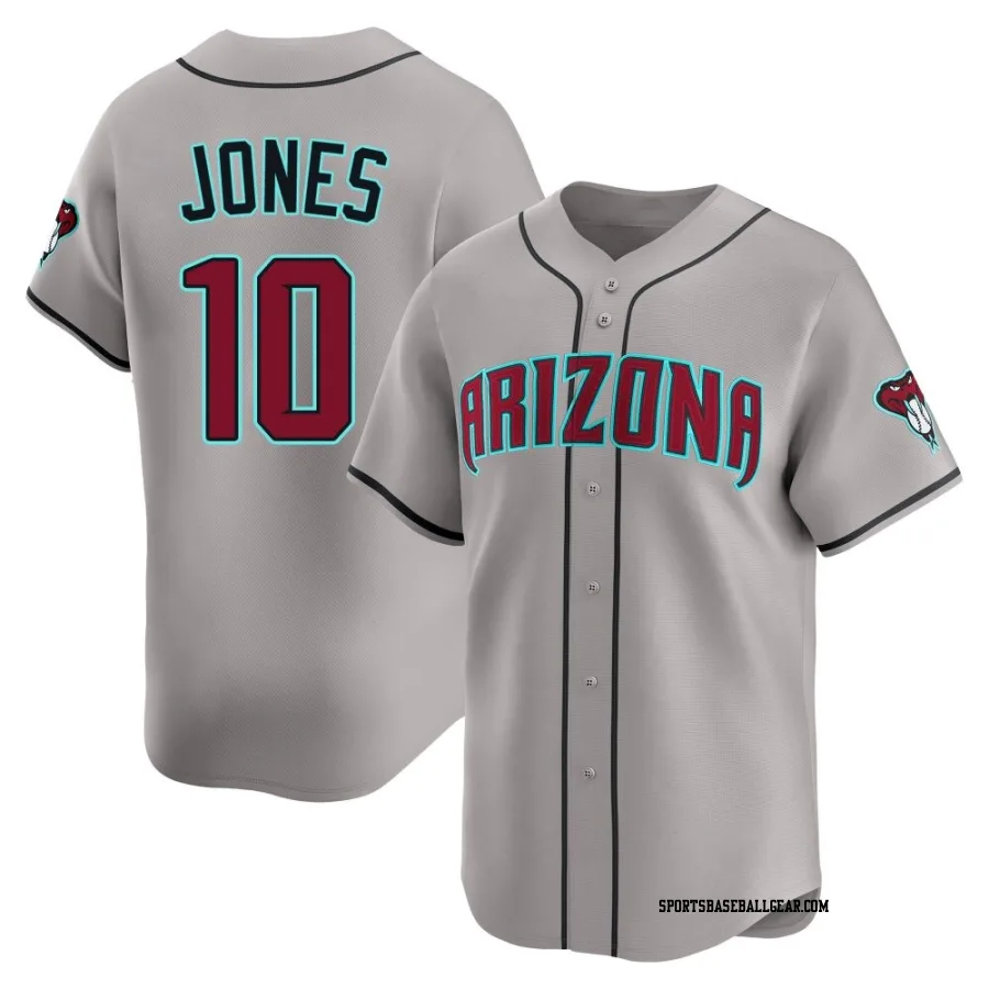 Adam Jones Youth Arizona Diamondbacks Gray Limited Alternate Jersey