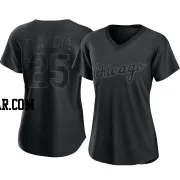 Adam LaRoche Women's Chicago White Sox Black Replica Pitch Fashion Jersey