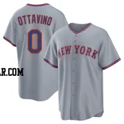 Adam Ottavino Men's New York Mets Gray Replica Away 2.0 Jersey