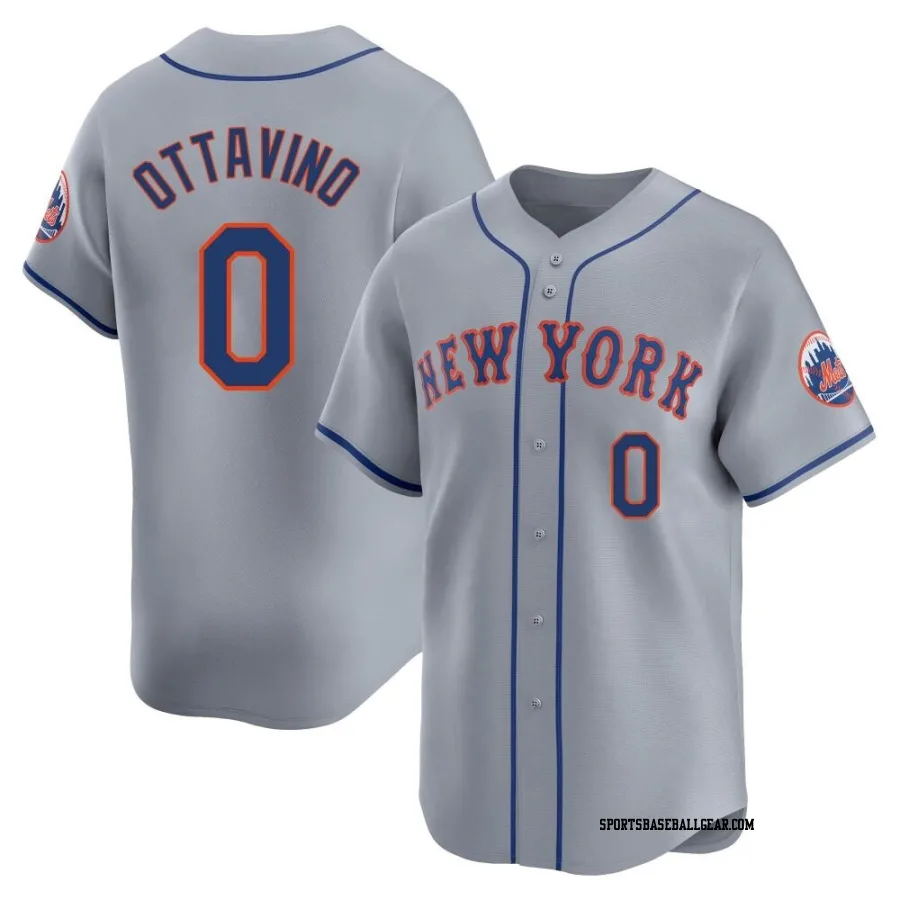 Adam Ottavino Youth New York Mets Gray Limited Away Jersey