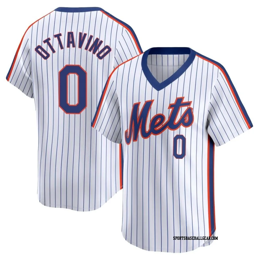 Adam Ottavino Youth New York Mets White Limited Cooperstown Collection Jersey