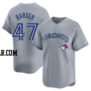 Addison Barger Men's Toronto Blue Jays Gray Limited Away Jersey