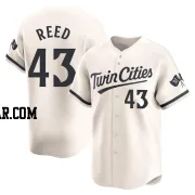 Addison Reed Youth Minnesota Twins Cream Limited Alternate Jersey