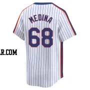 Adonis Medina Youth New York Mets White Limited Cooperstown Collection Jersey
