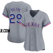 Adrian Beltre Women's Texas Rangers Gray Limited Away Jersey