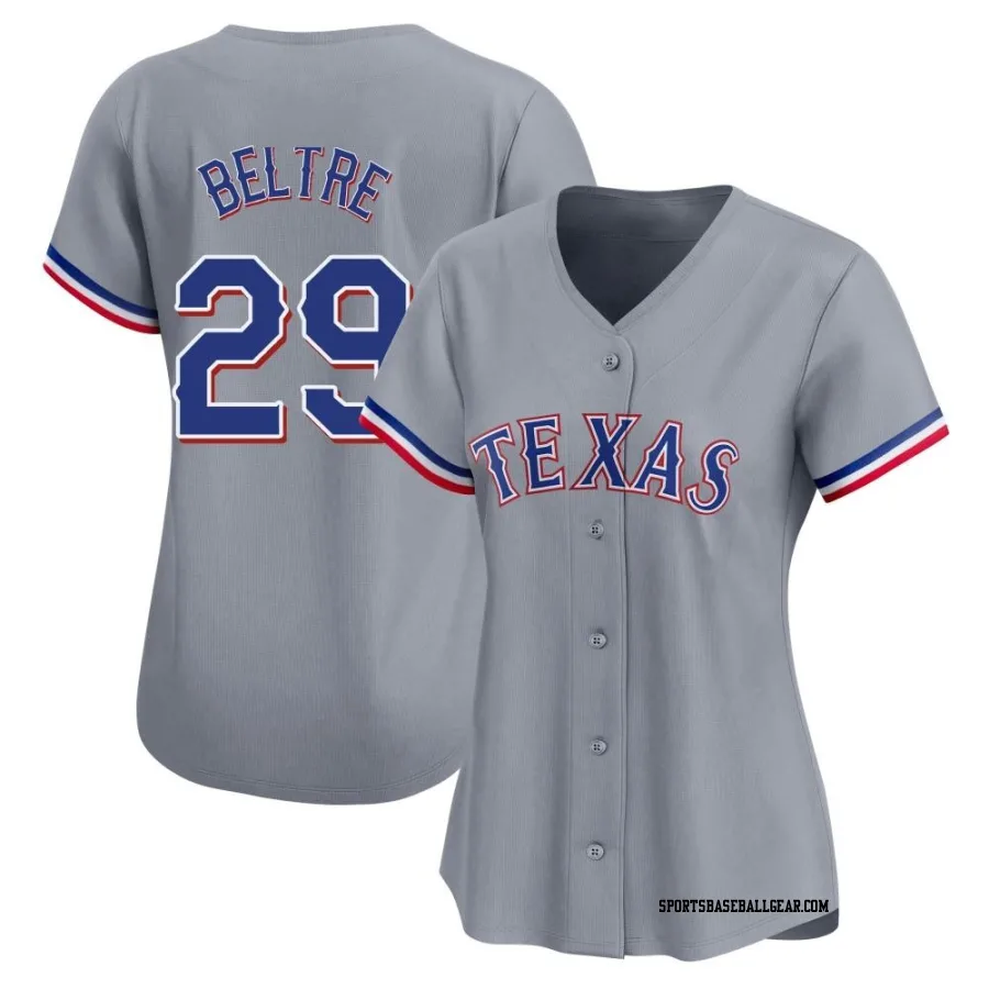 Adrian Beltre Women's Texas Rangers Gray Limited Away Jersey