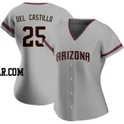 Adrian Del Castillo Women's Arizona Diamondbacks Gray Authentic Road Jersey
