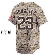 Adrian Gonzalez Youth San Diego Padres Camo Limited 2nd Alternate Jersey
