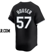 Adrian Houser Men's Chicago White Sox Black Limited Alternate Jersey