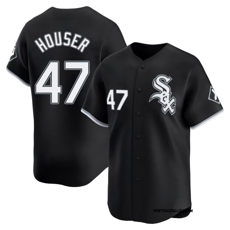Adrian Houser Men's Chicago White Sox Black Limited Alternate Jersey