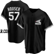 Adrian Houser Men's Chicago White Sox Black Replica Spring Training Jersey
