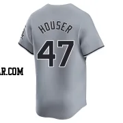 Adrian Houser Men's Chicago White Sox Gray Limited Road Jersey