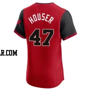 Adrian Houser Men's Chicago White Sox Red/Black Elite 2025 City Connect Jersey