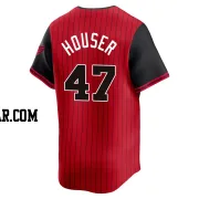 Adrian Houser Men's Chicago White Sox Red/Black Limited 2025 City Connect Jersey
