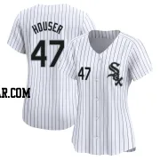 Adrian Houser Women's Chicago White Sox White Limited Home Jersey