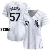 Adrian Houser Women's Chicago White Sox White Limited Home Jersey