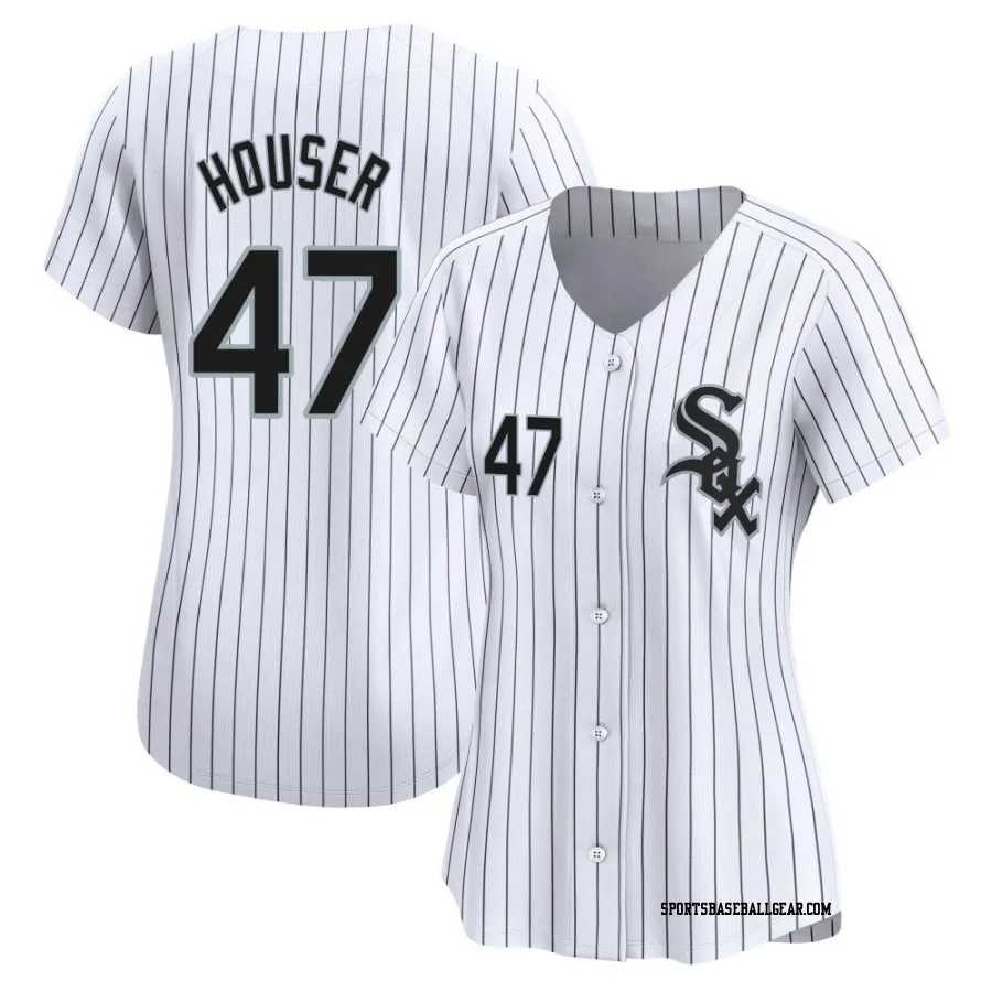 Adrian Houser Women's Chicago White Sox White Limited Home Jersey