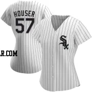 Adrian Houser Women's Chicago White Sox White Replica Home Jersey