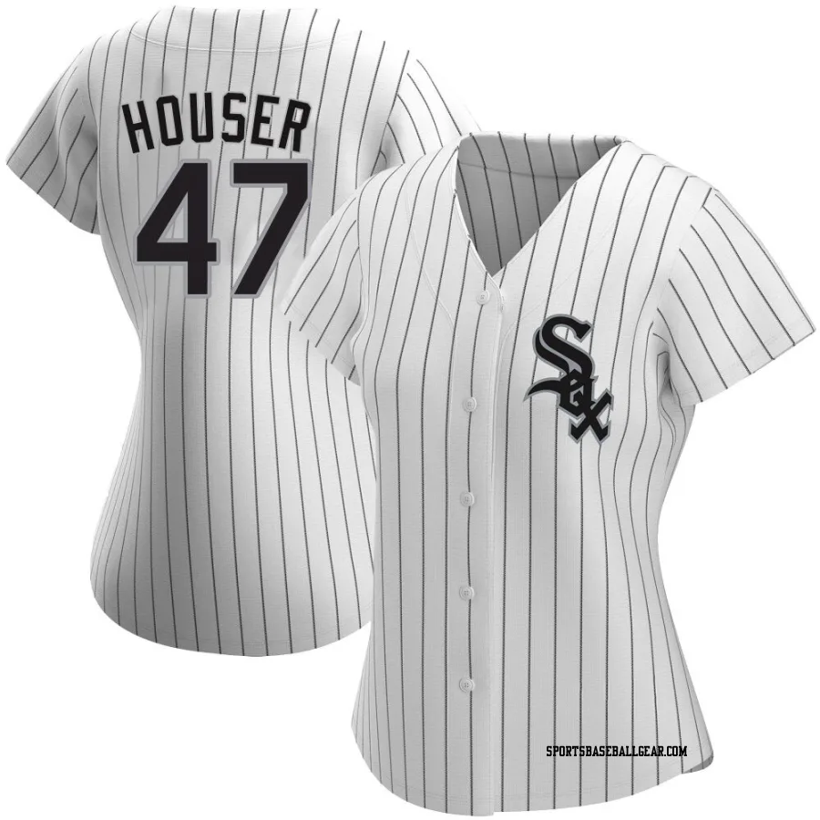 Adrian Houser Women's Chicago White Sox White Replica Home Jersey