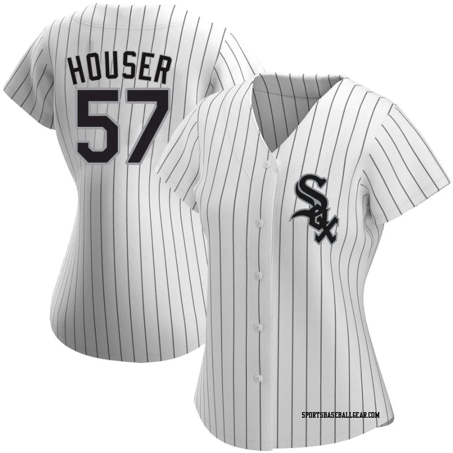 Adrian Houser Women's Chicago White Sox White Replica Home Jersey