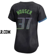 Adrian Houser Women's Tampa Bay Rays Charcoal Limited 2024 City Connect Jersey