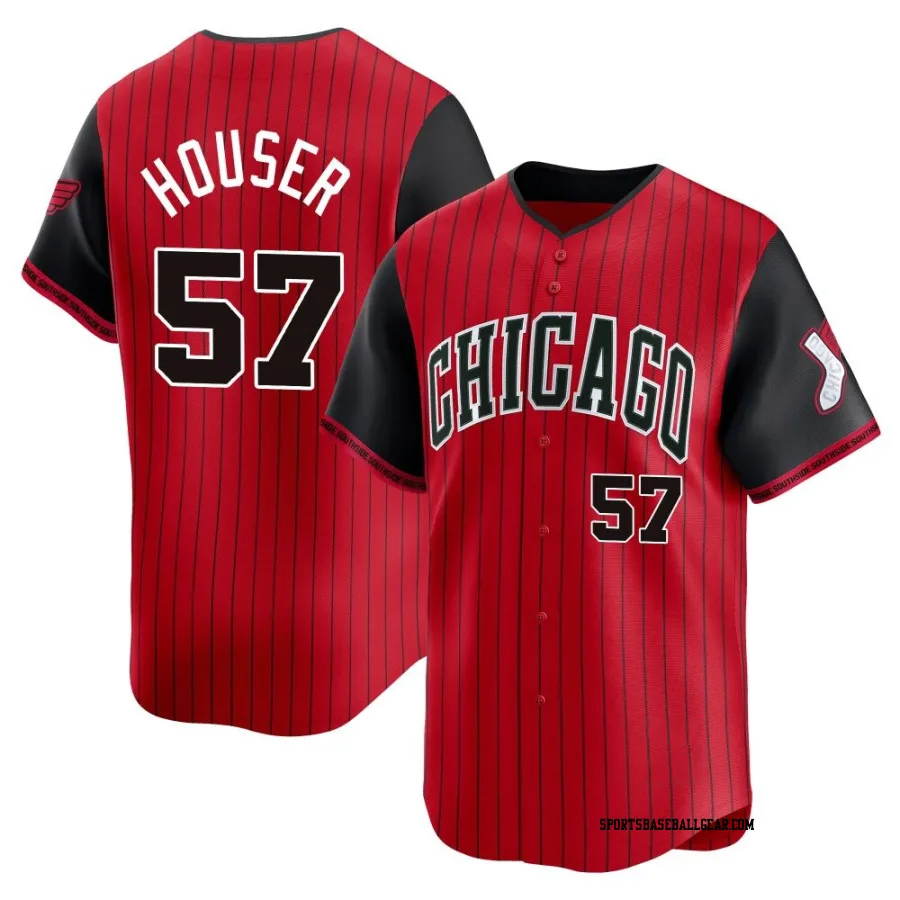 Adrian Houser Youth Chicago White Sox Red/Black Limited 2025 City Connect Jersey