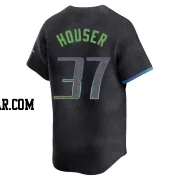 Adrian Houser Youth Tampa Bay Rays Charcoal Limited 2024 City Connect Jersey