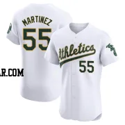 Adrian Martinez Men's Oakland Athletics White Elite Home Jersey
